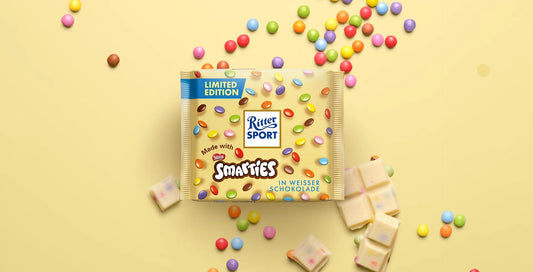 Ritter Sport Smarties - White Chocolate 100g-Germany