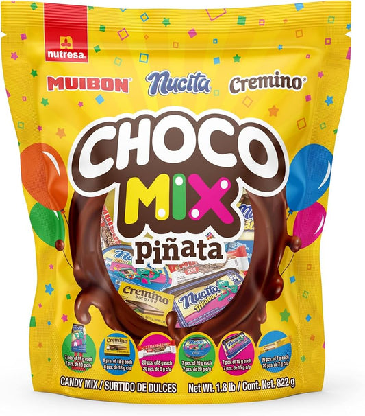 Choco Mix Bag Assorted with Muibon, Cremino and Nucita 1.8 Lbs