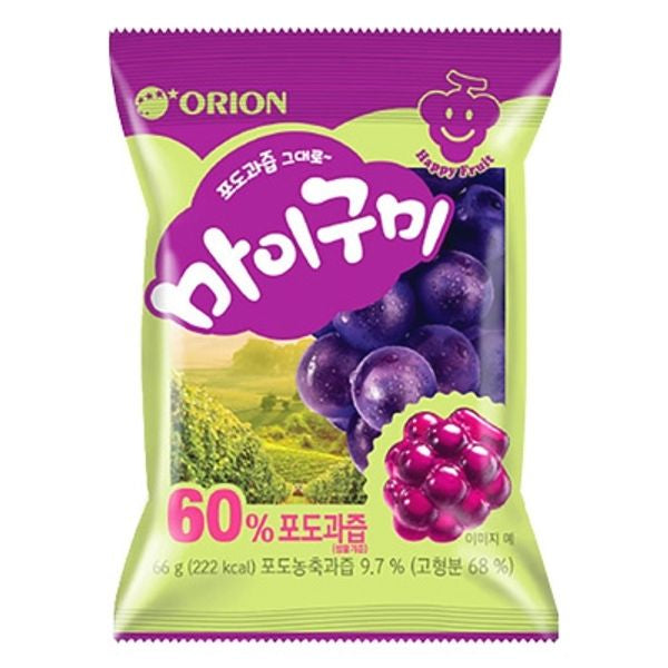 Orion, Soft O'Jelly Gummy Candy, Grape, 2.33 oz