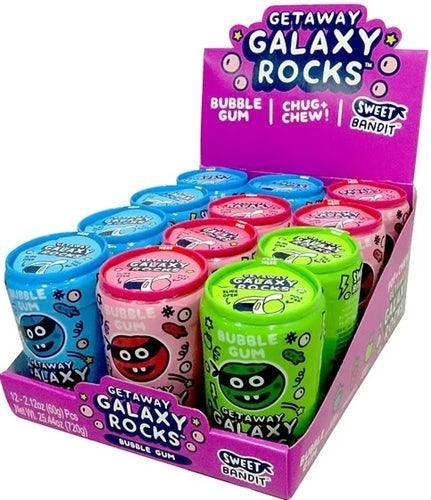 Getaway Galaxy Rocks Bubble Gum