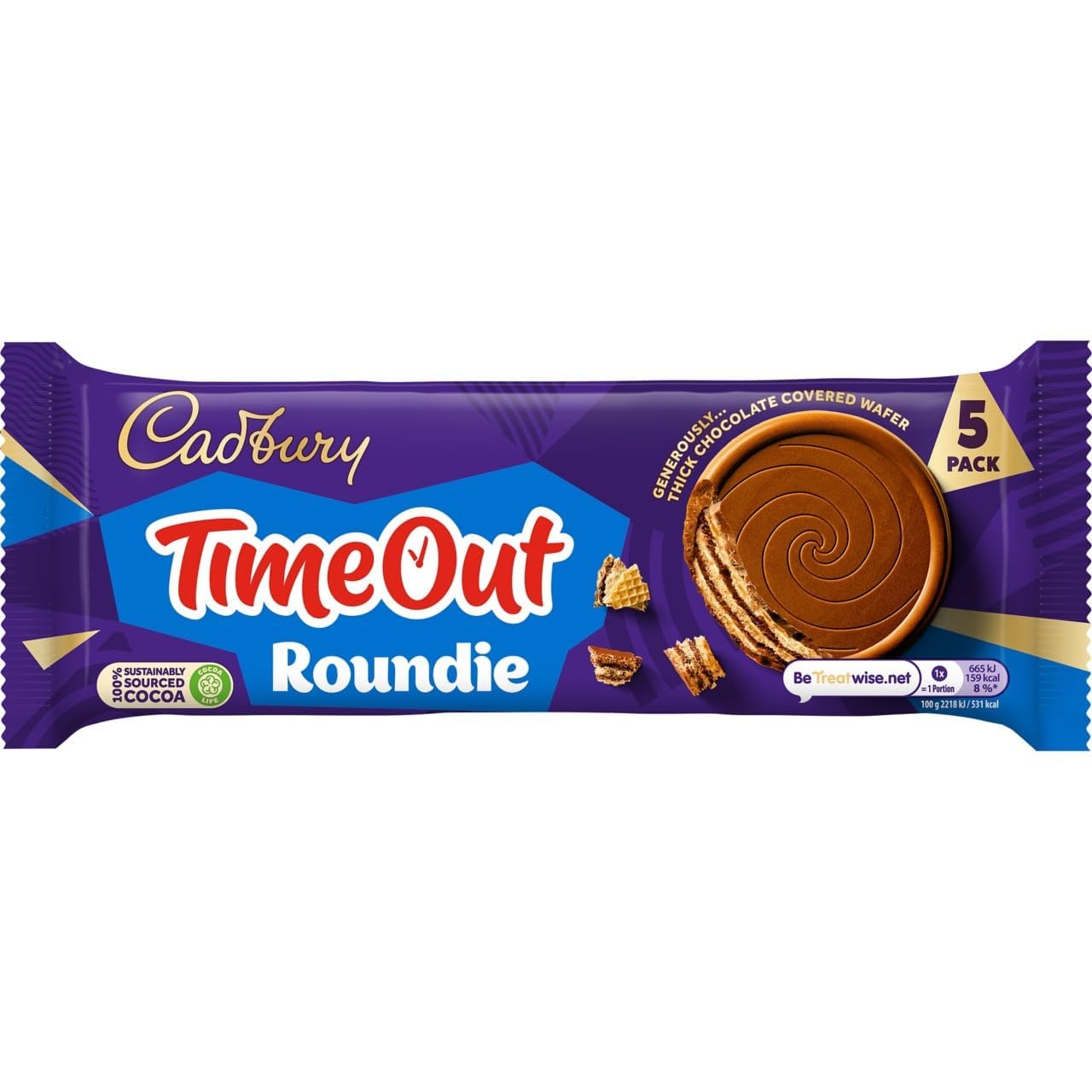 Cadbury Timeout Roundie Biscuits 150g