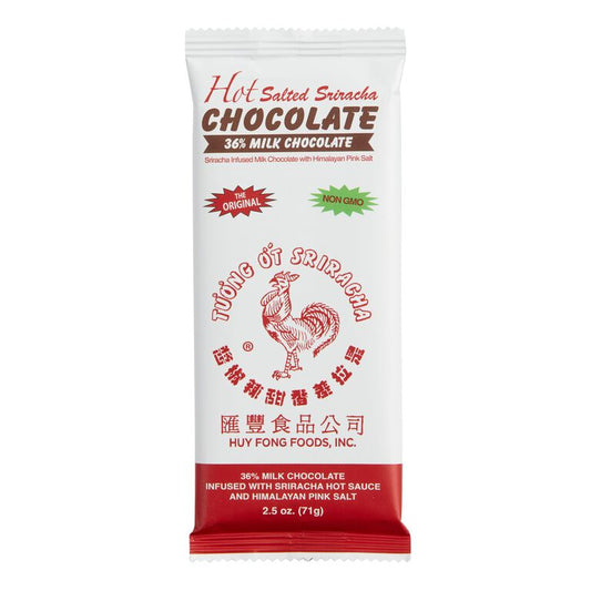 Hot Salted Sriracha Milk Chocolate Bar-