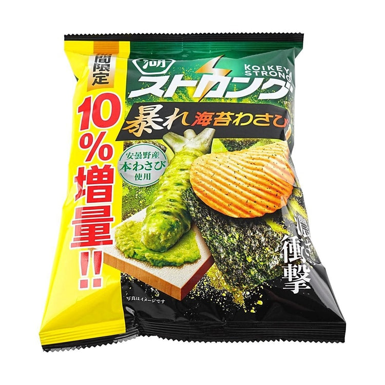 Koikeya Strong Seaweed & Wasabi - Japan