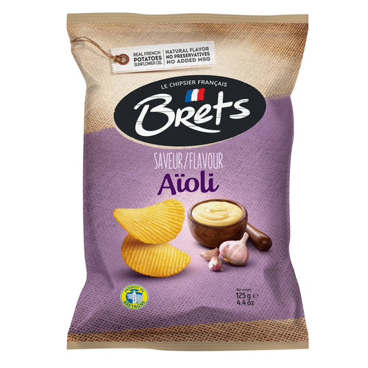 Brets Saveur Aioli Potato Chips - France