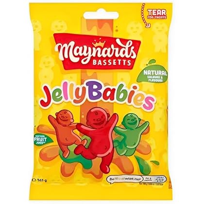 Maynards Bassetts Jelly Babies - UK