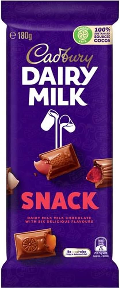 Cadbury Dairy Milk Snack - New Zealand