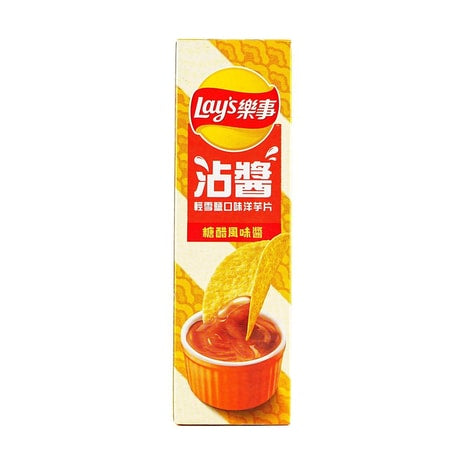 Lay's Light Snow Salt & Sweet and Sour Sauce flavored potato chips
