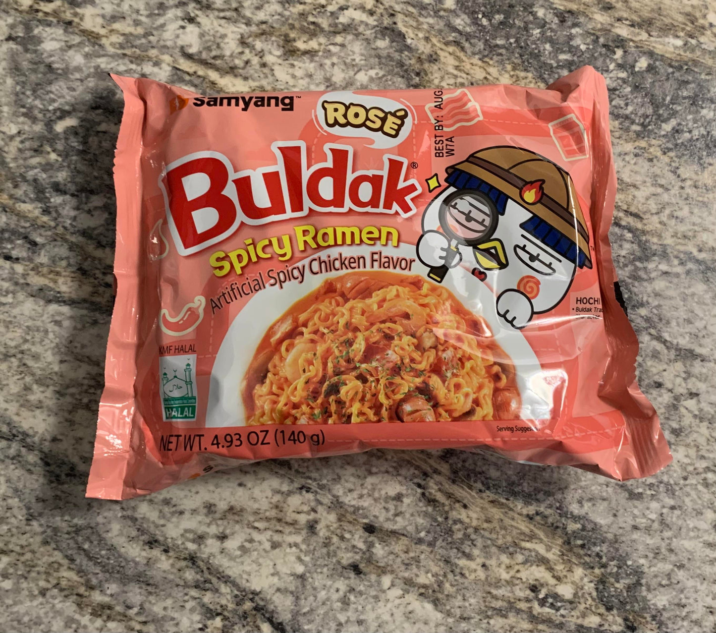 Samyang Buldak Rose Spicy Ramen - South Korea