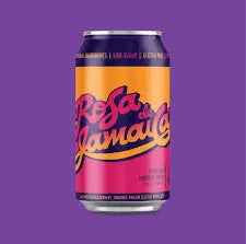 Rosa De Jamaica Sparkling Drink