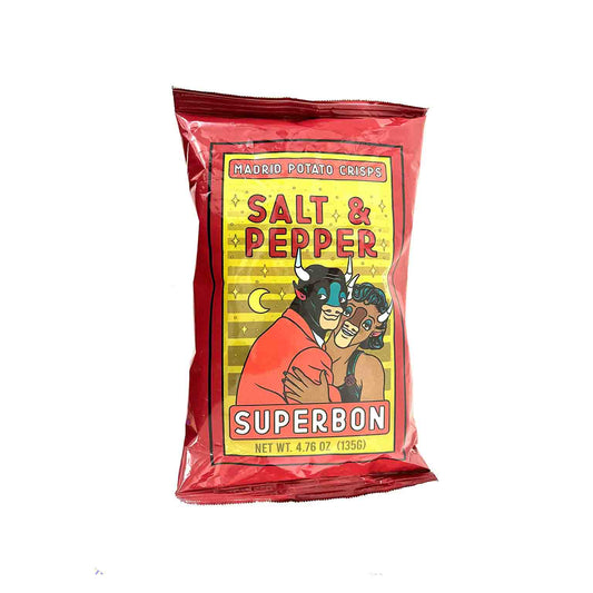 Superbon Madrid Potato Chips Salt & Pepper Flavor - Spain