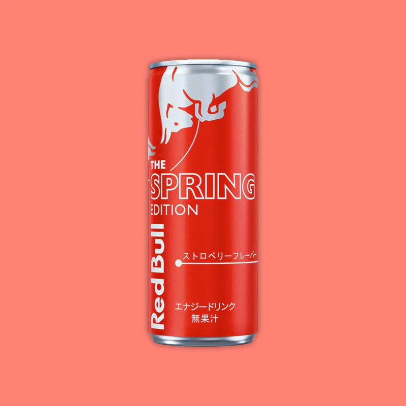 Red Bull The Spring Edition Strawberry flavor - Japan 250 ml