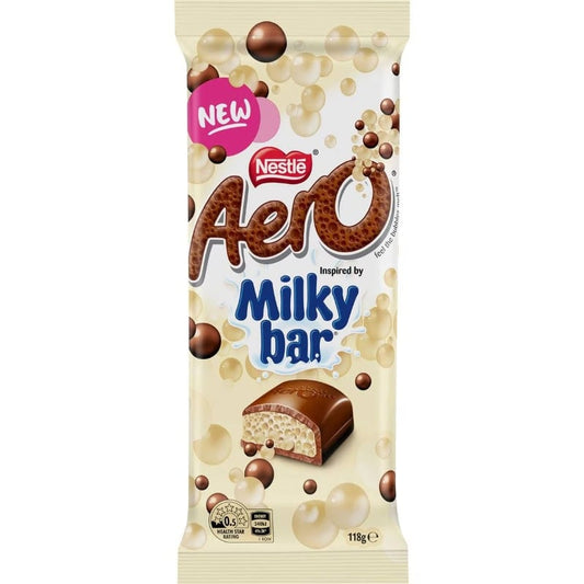 Nestle Aero Milky Bar 118g - Australia
