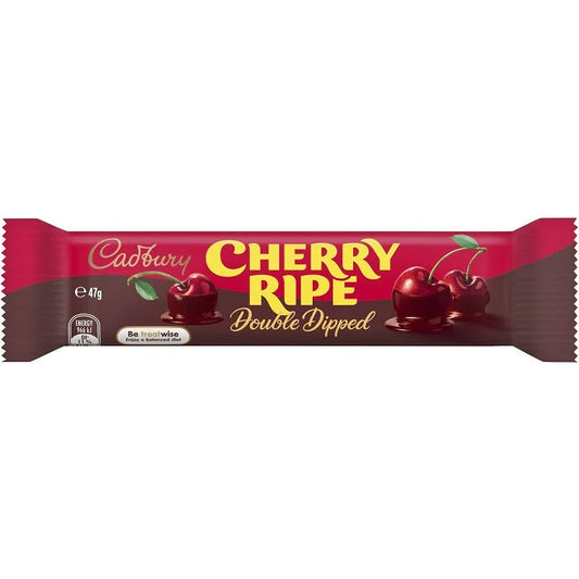 Cadbury Cherry Ripe Double Dipped Chocolate Bar 40g - Australia