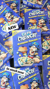 Capn Crunch Blueberry Pancake
