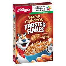 Kelloggs Maple Cinnamon Frosted Flakes