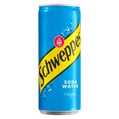 Schweppes Soda Water 100 ml - Switzerland