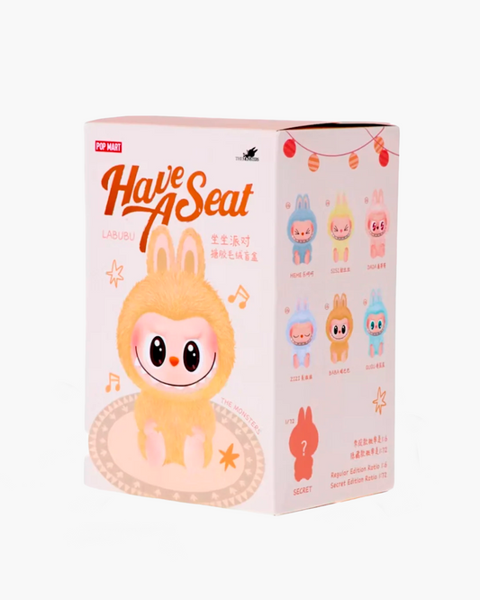 Pop Mart Labubu The Monsters "Have a Seat" Vinyl Plush Blind Box - South Korea