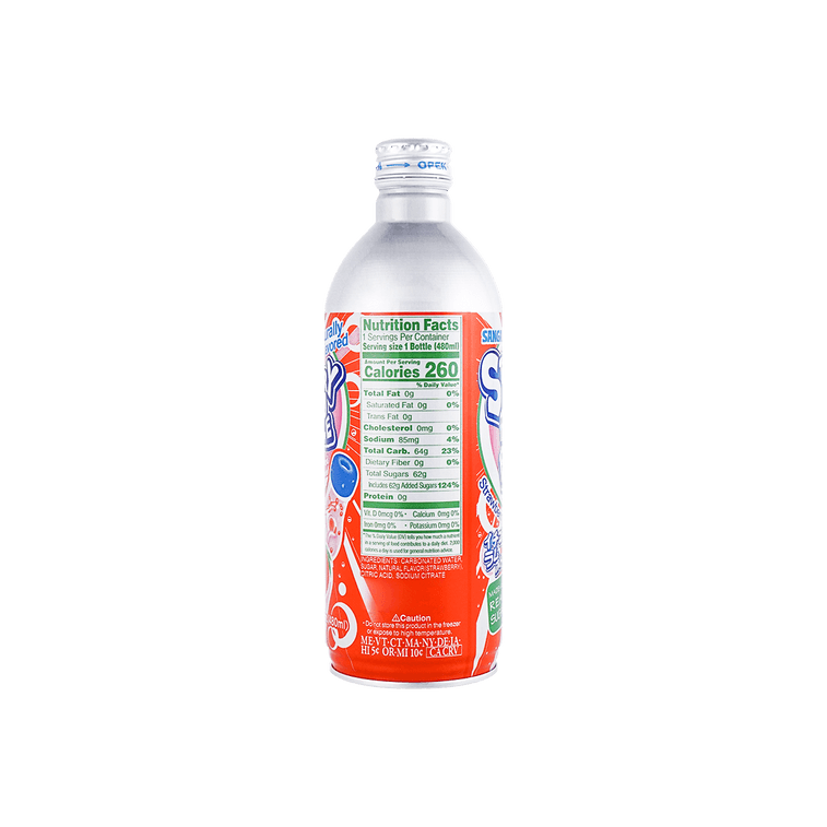 Strawberry Ramu Bottle 16.2oz - Japan