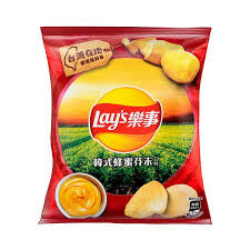 Korean Honey Mustard Flavor Potato Chips - Korea