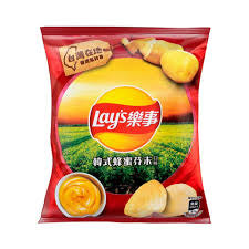 Lays Potato Chips Korean Honey Mustard Flavor - China