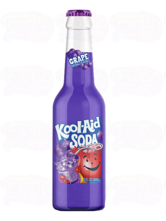 Kool-Aid Grape Soda 12 FL OZ - USA