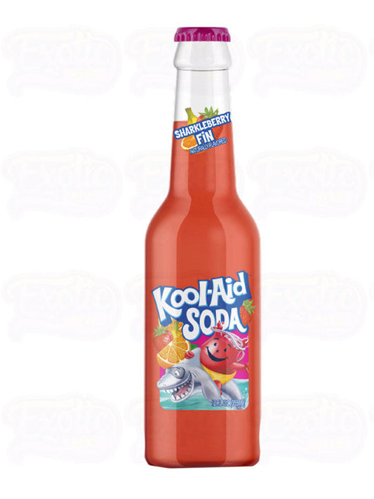 Kool-Aid Sharkleberry Fin Soda 12 FL OZ - USA