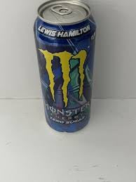 Monster Energy Lewis Hamilton Zero Sugar energy drink.