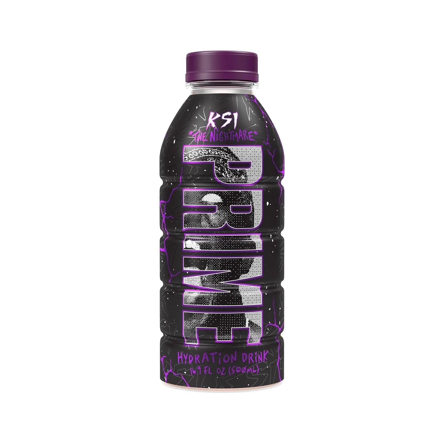 Limited Edition KSI “The Nightmare” Strawberry Cream PRIME Hydration Flavour 500 ml - USA