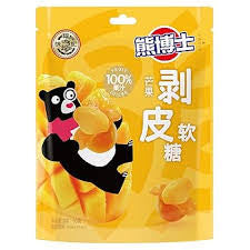 Dr. Bear Peelable Juice Gummy, specifically the mango flavor