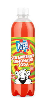 ICEE Strawberry Lemonade Soda With Pure Cane Sugar