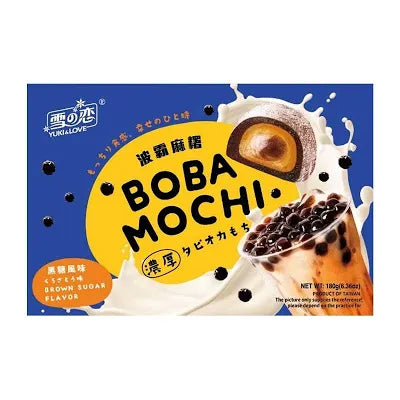 Yuki & Love Boba Mochi in Brown Sugar flavor 180g