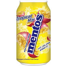 Mentos Tropical Mix Non-Sparkling Drink with Jelly Bites