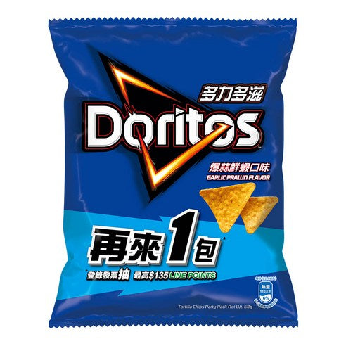 Doritos Garlic Shrimp flavored chips - Taiwan