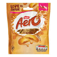 pouch of Nestle Aero Orange Bubbles