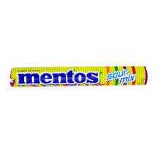 roll of Mentos Sour Mix Chewy Dragees