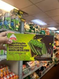 Dubai Pistachio Chocolate Flavor Ice Cream Bar