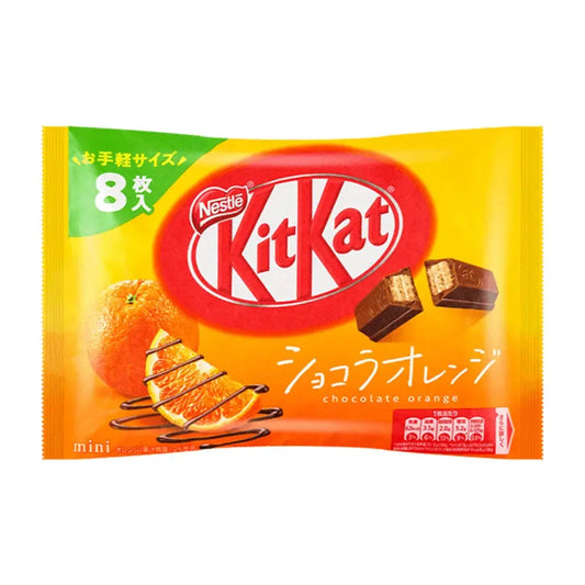 Nestlé Kit Kat Mini Chocolat Orange wafer bars 2.8 oz - Japan
