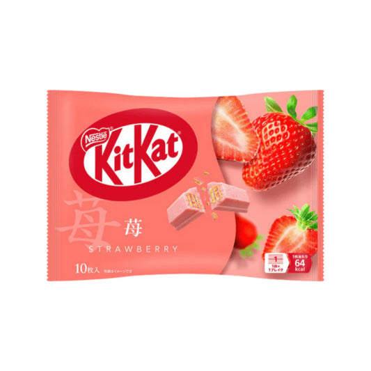 Nestle KitKat Strawberry flavored mini bars 3.9 oz - Japan