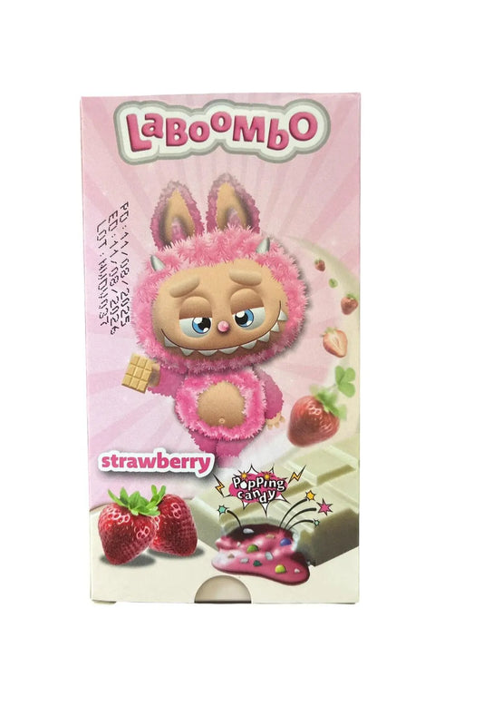 Laboombo Popping Candy Strawberry 75g - Turkey