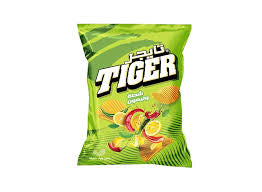 Tiger Chili and Lemon flavored potato chips