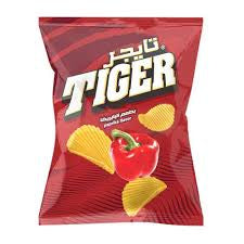 Tiger Chips Paprika flavor potato chips