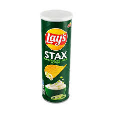 Lay's Stax Sour Cream & Onion Flavored Potato Crisps