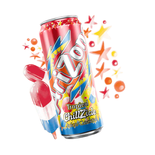 AriZona Tropical ChillZicle Juice Cocktail 22 FL OZ - USA
