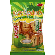 Bin Bin Rice Crackers Coconut Milk flavor – Exotic Snack Guys GD