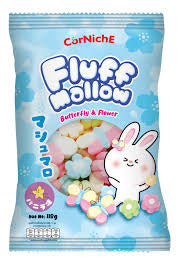 Corniche Fluffmallow Butterfly & Flower Marshmallows