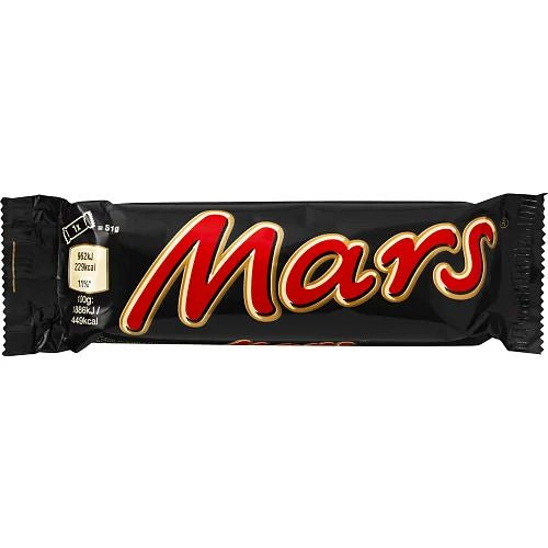 Mars Chocolate bar, Product of Europe