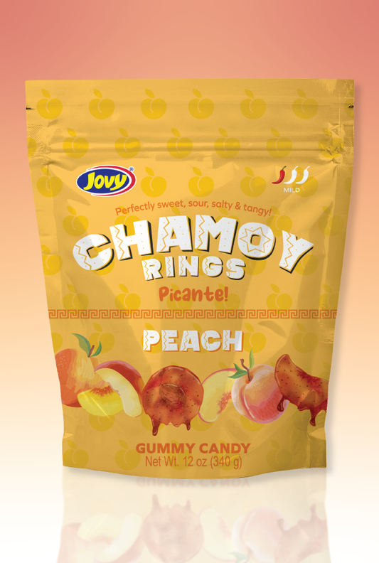 Chamoy Rings Picante Peach 5oz
