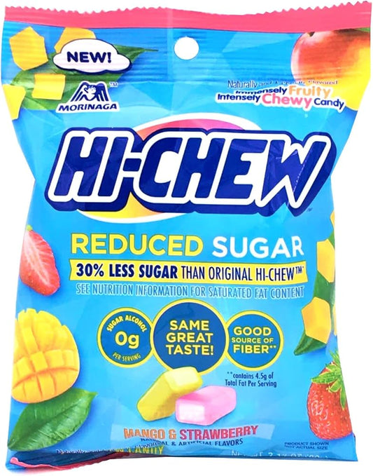 Hi-Chew Reduced Sugar Bag 2.12oz