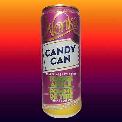 Wonka Candy Can Sparkling Toffee Apple Pomme De tire 330ML (Netherlands)