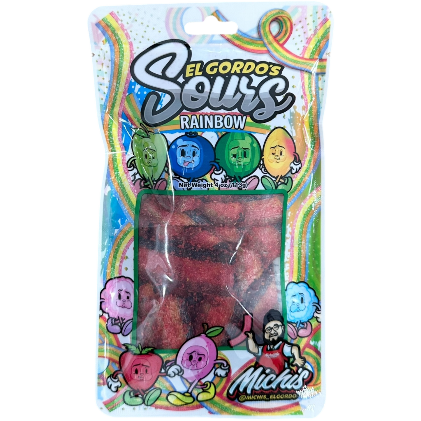 El Gordo’s chamoy sours Rainbow
